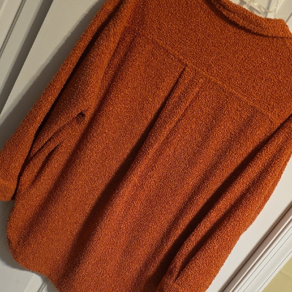 Wild Fable Rust Textured Shirt - Picture 7 of 7